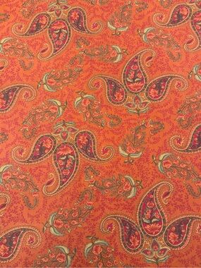 Vintage Restoration Hardware Italian Cypress Paisley King  Duvet 3 Shams Regal